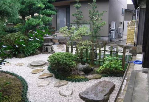 農(nóng)村自建房日式風(fēng)格庭院設(shè)計(jì)效果圖