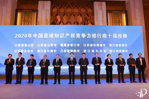 2020年中國縣域知識產權競爭力百強報告發布，昆山蟬聯第一，知識產權服務成關鍵引擎